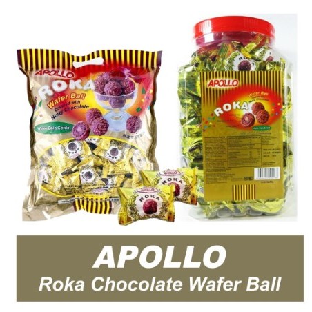 

PROMO Roka Apollo Wafer Ball Coklat Exp Maret 2025 HALAL GTR
