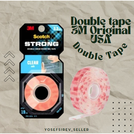 Double Tape 3M Original USA Super Kuat