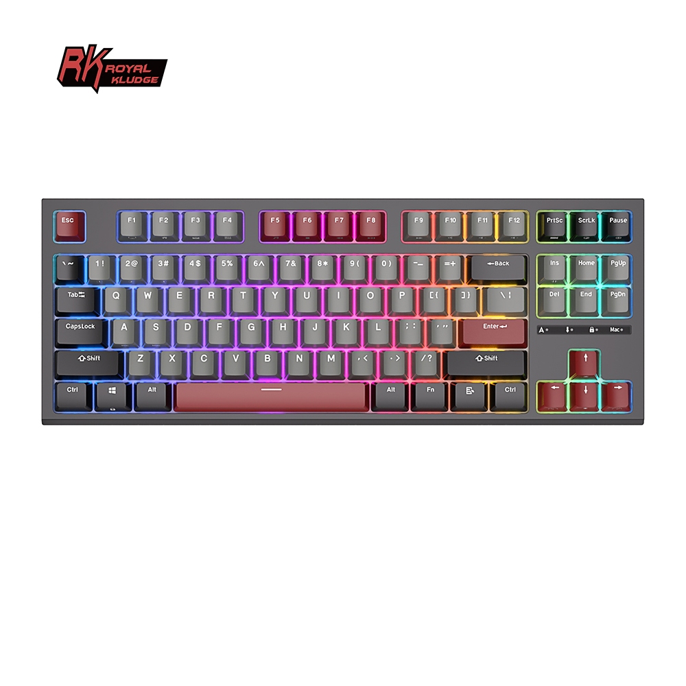 Royal Kludge RK R87 Black 87 keys Wired Gaming Keyboard