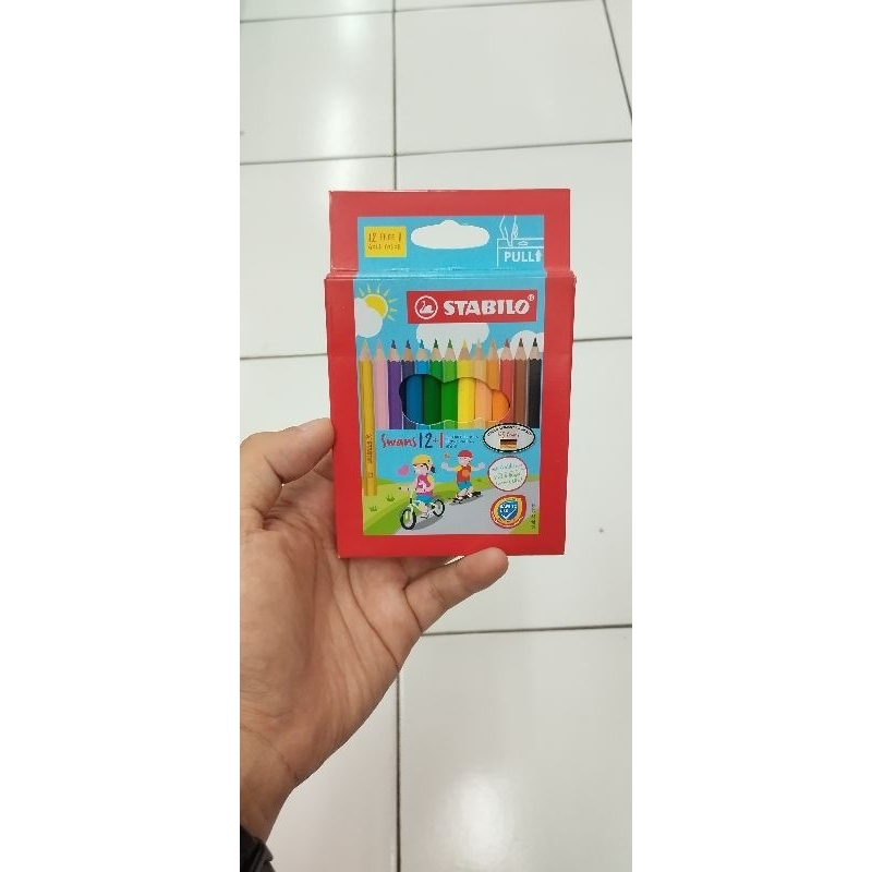 

PENSIL WARNA STABILO SWANS 12+1 WARNA MINI KUALITAS TERBAIK ORIGINAL