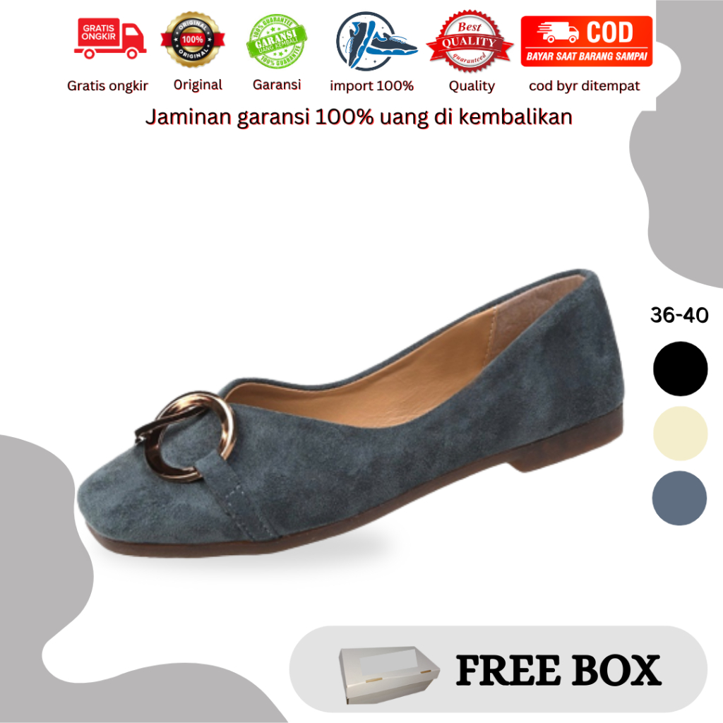 Keedo.mall 210340 Sepatu Sneakers Wanita Premium