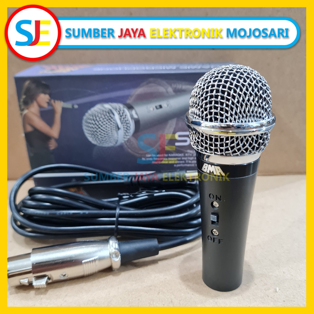 Mic BMA SR 117 / Mic Gendang / Microphone Mini BMA / Mic Kendang BMA / Mic Kabel BMA