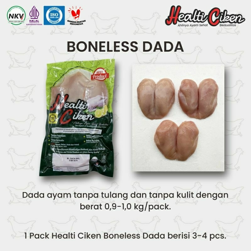 

healti healthy chicken boneless dada fillet dada