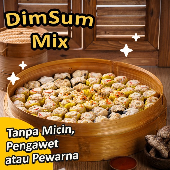 

GROSIR !! Dimsum Siomay 100pcs Dim Sum Sarapan Camilan Snack