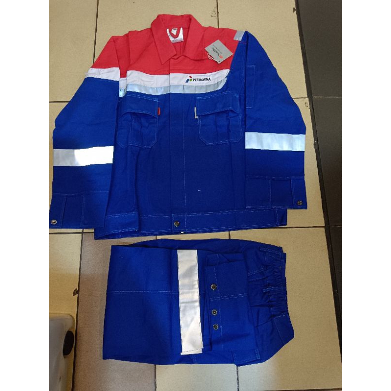 Baju Celana Safety Nomex Pertamina IIIA