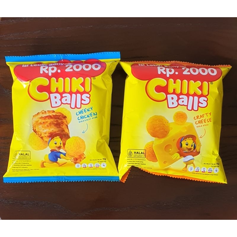 

Chiki Snack / Makanan Ringan Chiki Balls, Chiki Twist 10gr per 5 bungkus