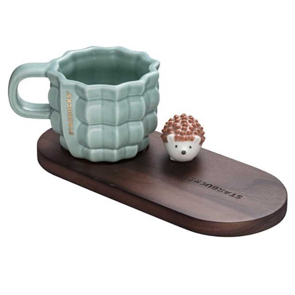 Starbucks Summer SG 3oz Mug Hedgehog Cactus Kaktus 2021