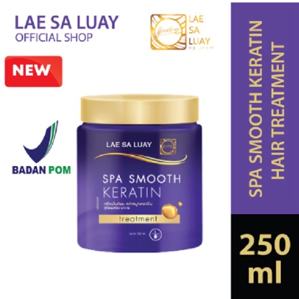 DKI598 D2289   Tasya Farasya Approved  Lae Sa Luay Hair Spa Smooth Keratin  Masker Rambut  Treatment