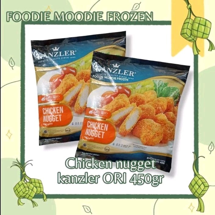 

Chicken Nugget Kanzler Origial 450gr/Nugget Ayam Kanzer/ Nugget Ayam/Nugget Kanzler