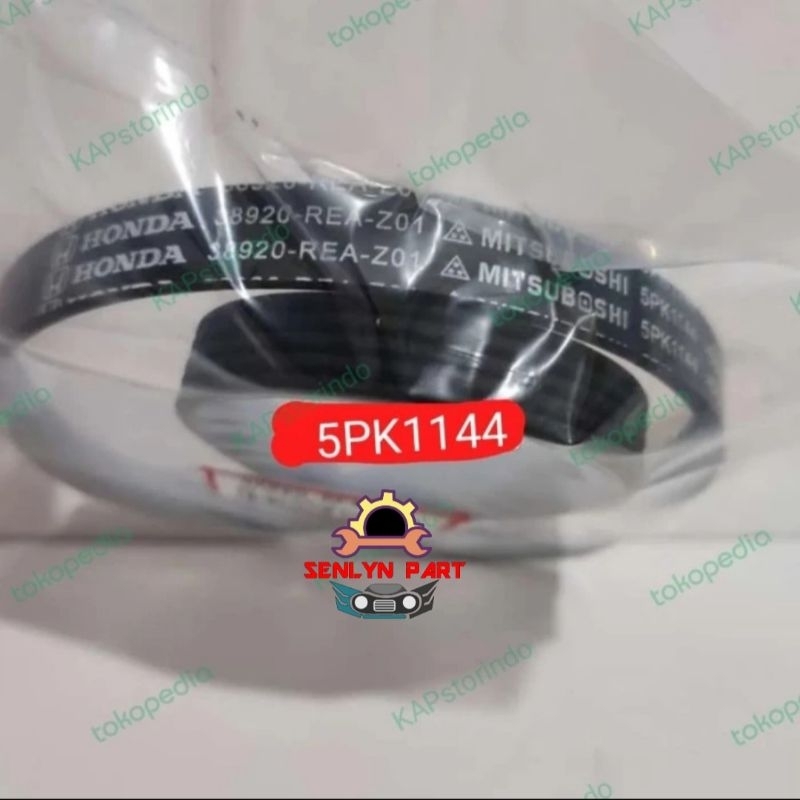FAN BELT HONDA FREED MOBILIO 5PK1144 BARU ORI GARANSI