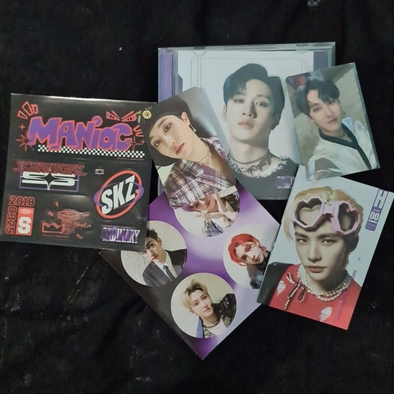 Straykids oddinary jewel album cover bangchan pc han photocard changbin noeasy d ver skz