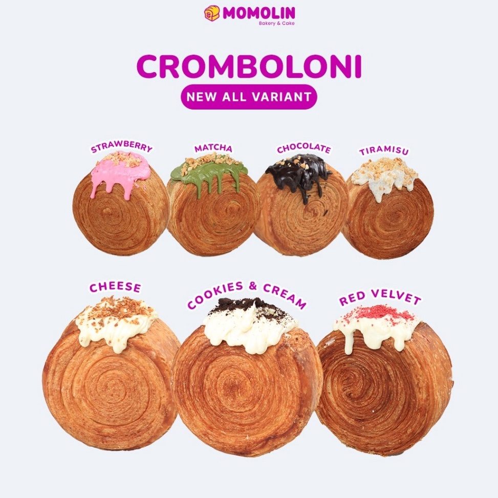 

MBR959 1212 MALL Cromboloni Viral Croissant Bomboloni Cromboloni Lumer Pastry Croissant Viral Cromboloni Roti Croisant Momolin Bakery