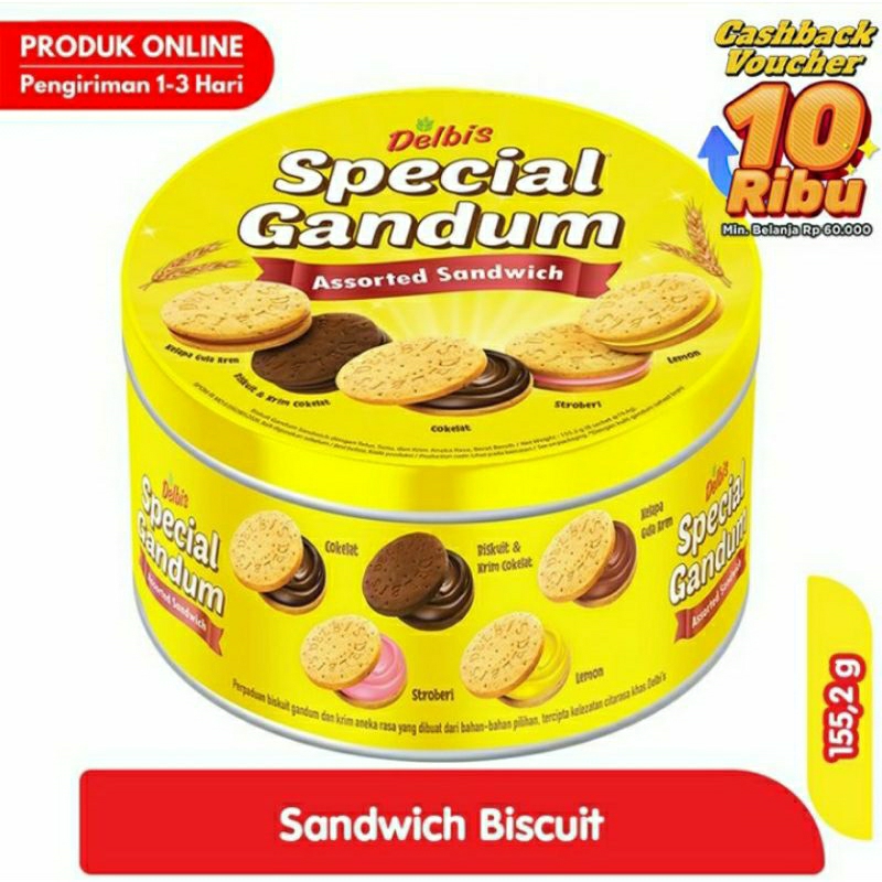 

Delbi's Special Gandum Assorted Sandwich 155,2 g