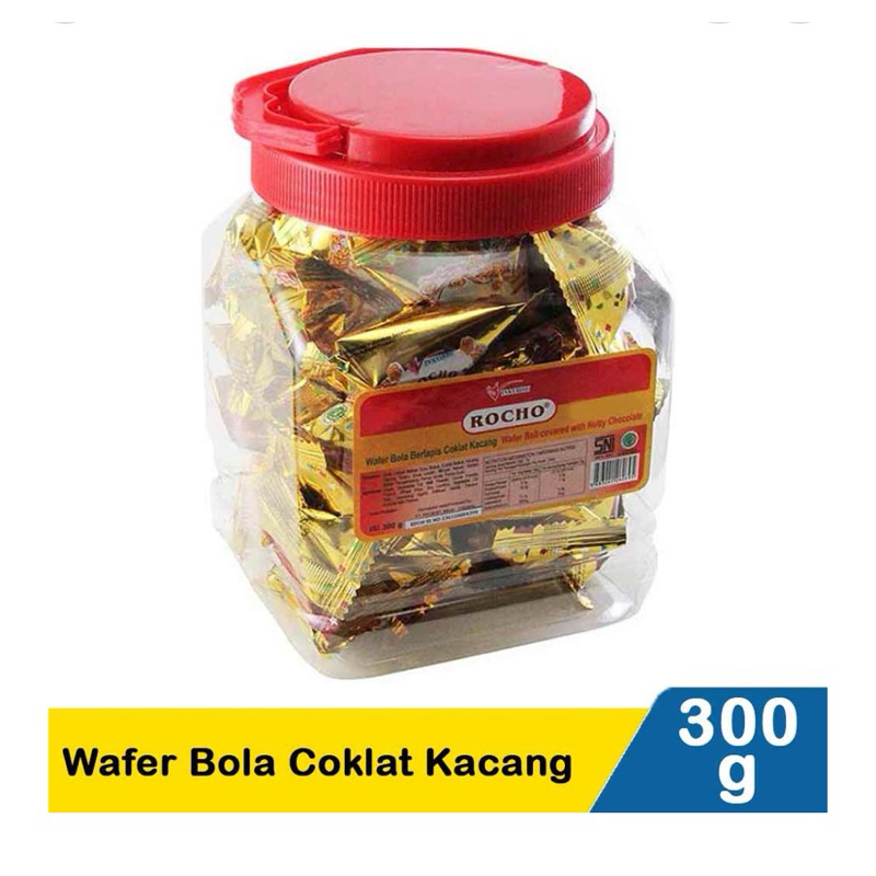 

ROCHO WAFER BOLA COKLAT 300gr / PROMO ROCHO PROMO LEBARAN