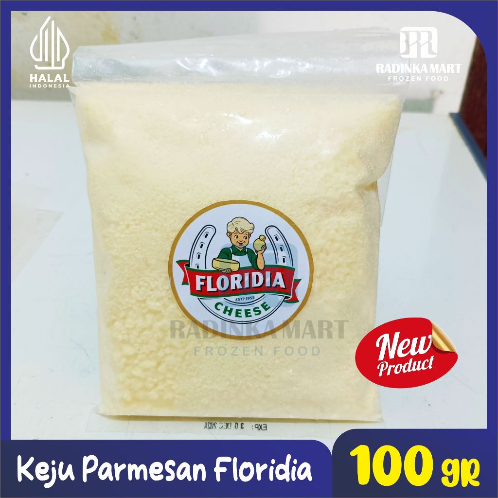 

Keju Parmesan Floridia 100gr Reapack / Floridia Repack 100gr / Parmesan Floridia