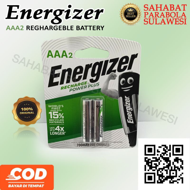BATTERY AAA ENERGIZER RECHARGEABLE BATTERY CAS ORI