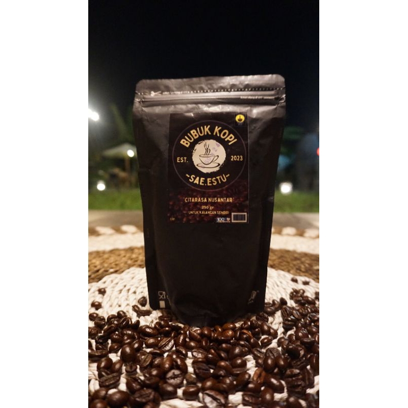 

bubuk kopi robusta murah rasa mantab 250 gram