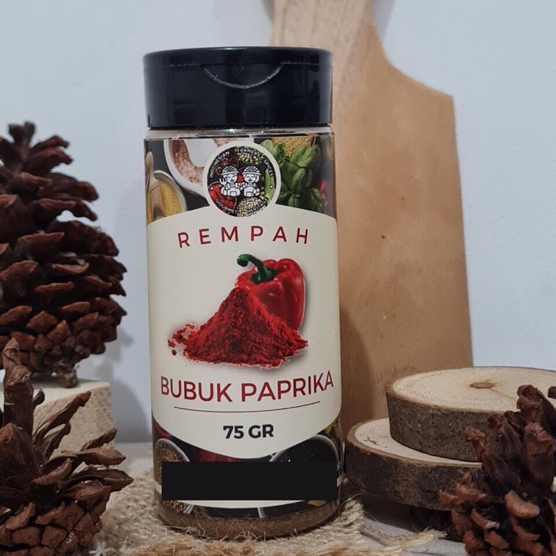 

[INDOFAS] Bubuk Paprika/Paprika Powder/Bumbu Rempah/Bumbu Masak/Bumbu Dapur/Bumbu Premium (60gr)