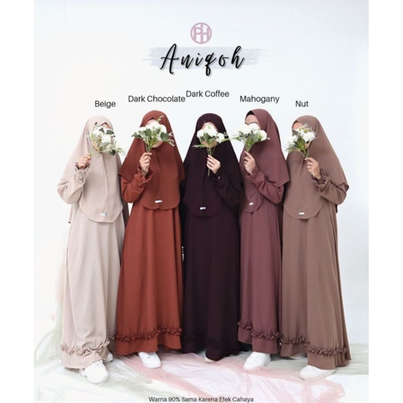 Gamis Aniqoh by pelangi hijab best seller ABAYA
