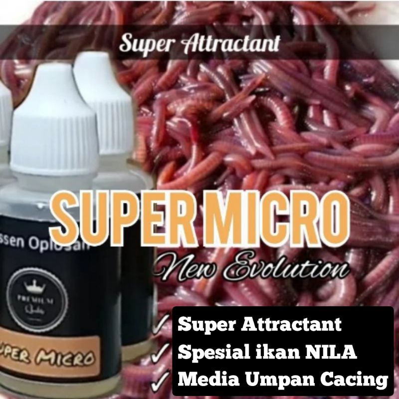 ESSEN MIKRO. SUPER MICRO. UMPAN MANCING GACOR. UMPAN CACING. MIKRO CACING. NILA LELE PATIN BAWAL IKA