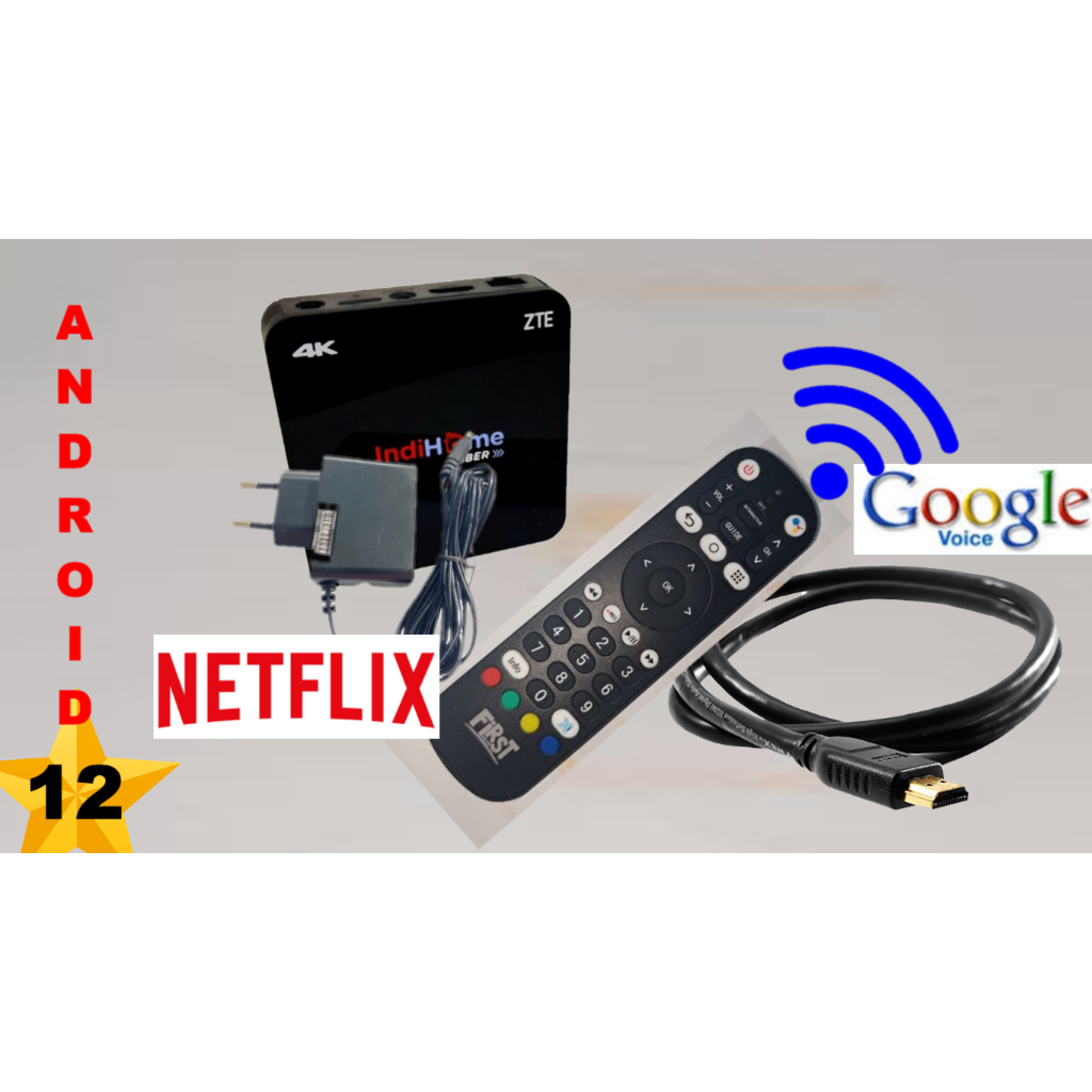 STB Netflix certified android 12 PLATINUM | OPEN all Channel