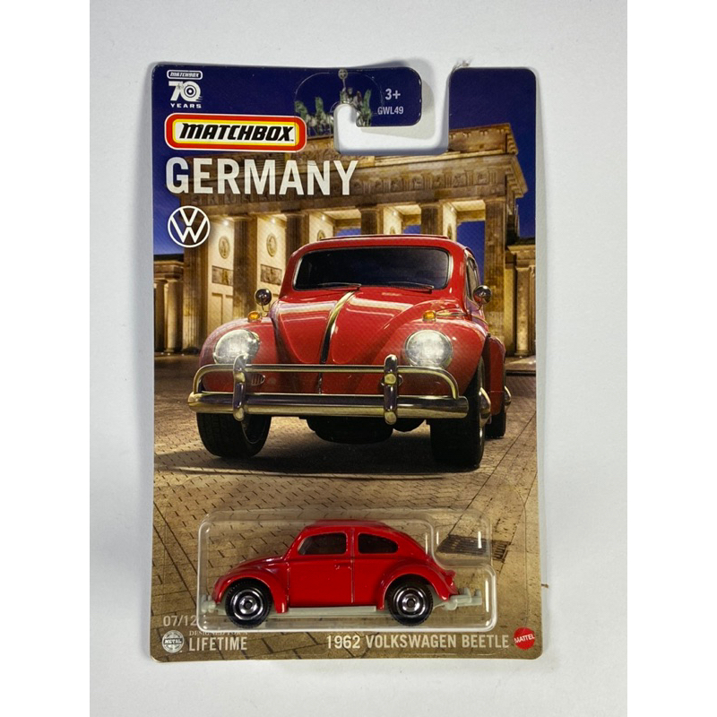 Matchbox 1962 Volkswagen beetle