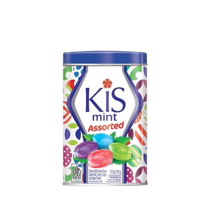 

Permen KISS | 150 gr | Mint | Kaleng