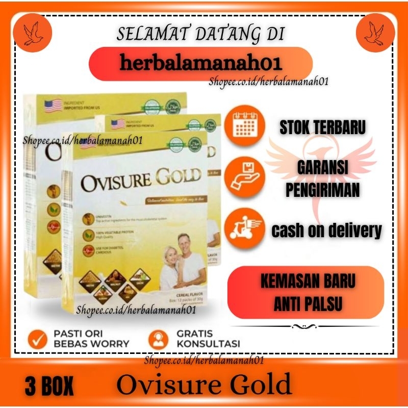 

OVISURE GOLD MILK SUSU UNTUK MENGUATKAN TULANG DAN SENDI KESEHATAN TULANG