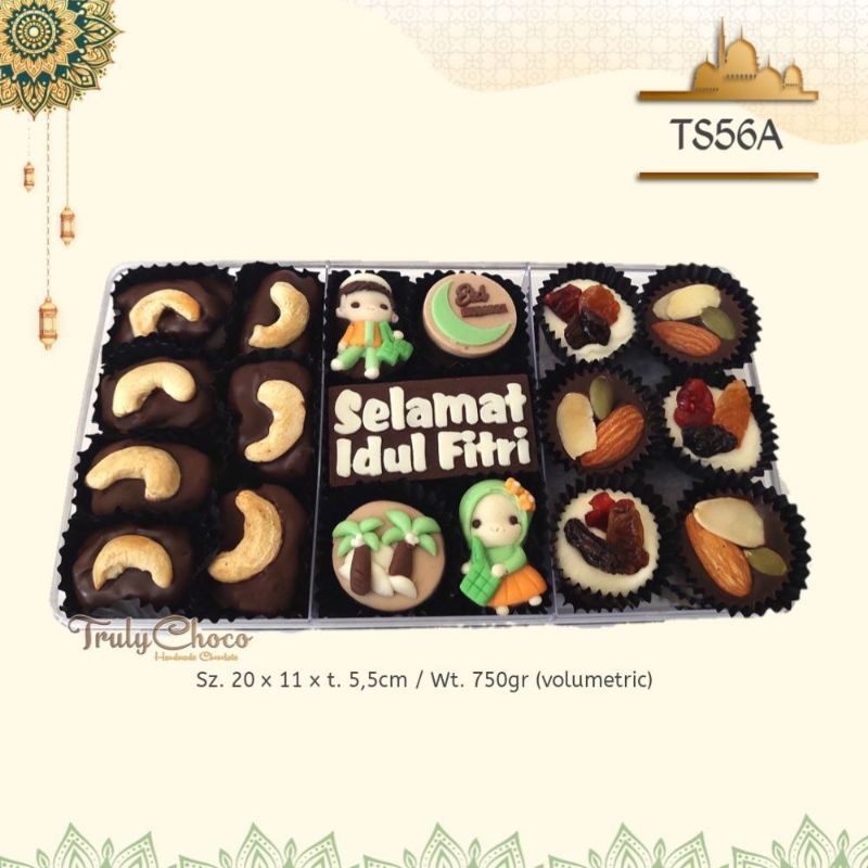 

Trulychoco - Hampers Lebaran Idul Fitri Paket Toples Coklat Praline