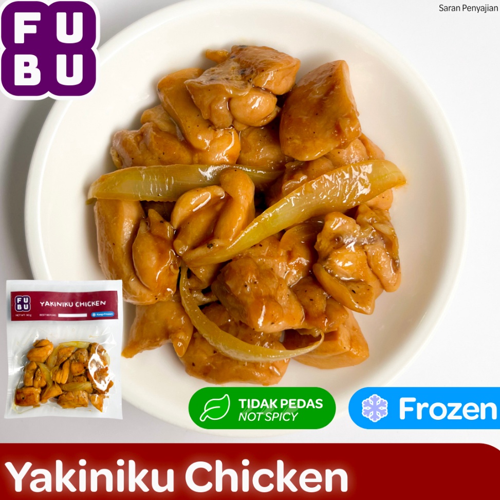 

OHI945 GROSIR FUBU Yakiniku Chicken Ayam Manis Asin ala Jepang Satu Porsi Lauk Instan Frozen Food