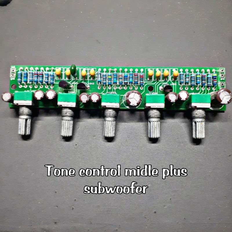 TONE CONTROL MONO PLUS MIDLE DAN SUBWOOFER