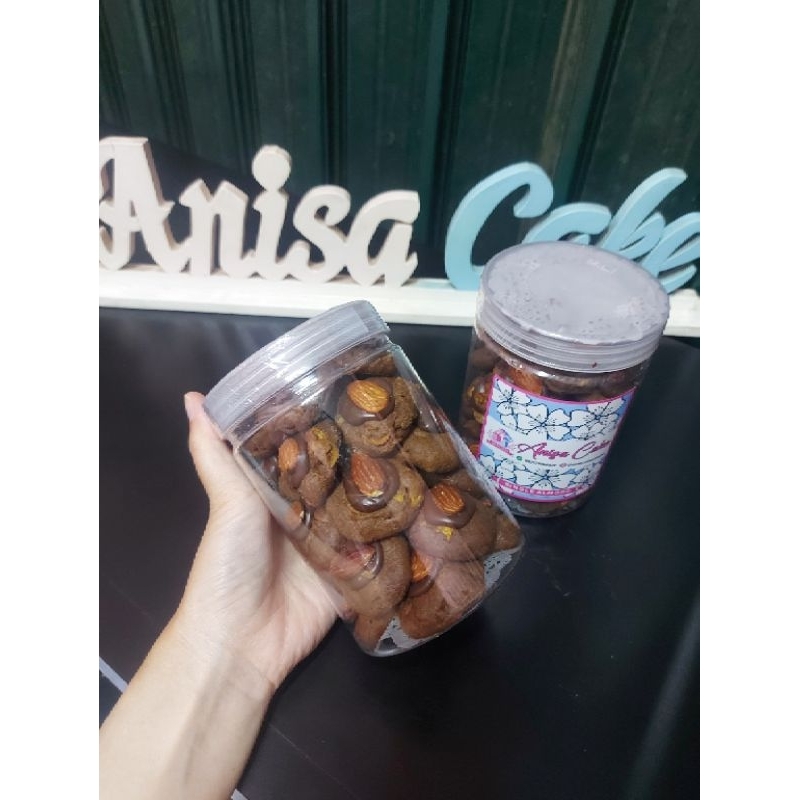 

single almond cookies.. kue lebaran.. kue kering premium