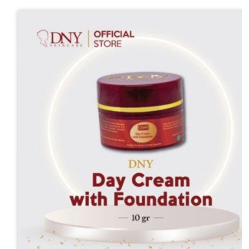 DNY skincare Day cream with foundation