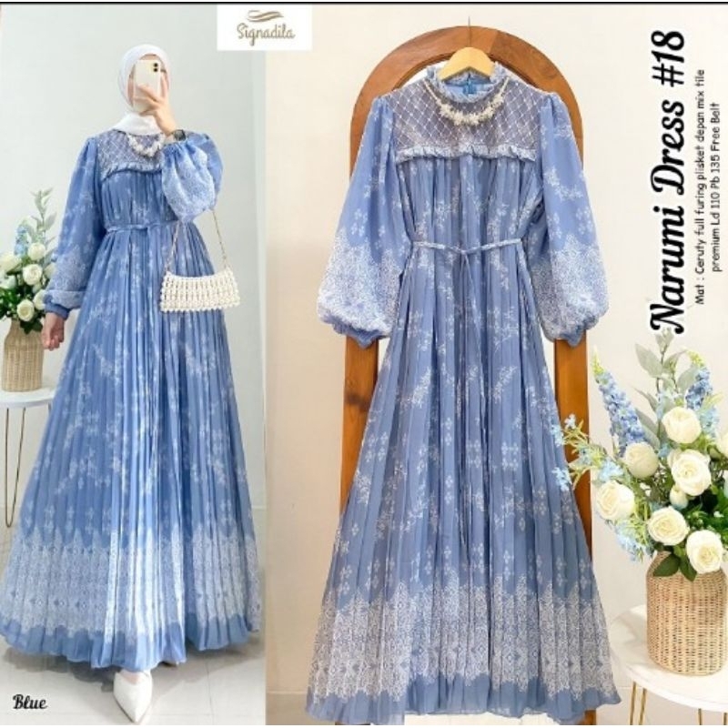 Maritsa set hijab/narumi dress/mirabela dress/Ayudia dress/savika dress by signadila