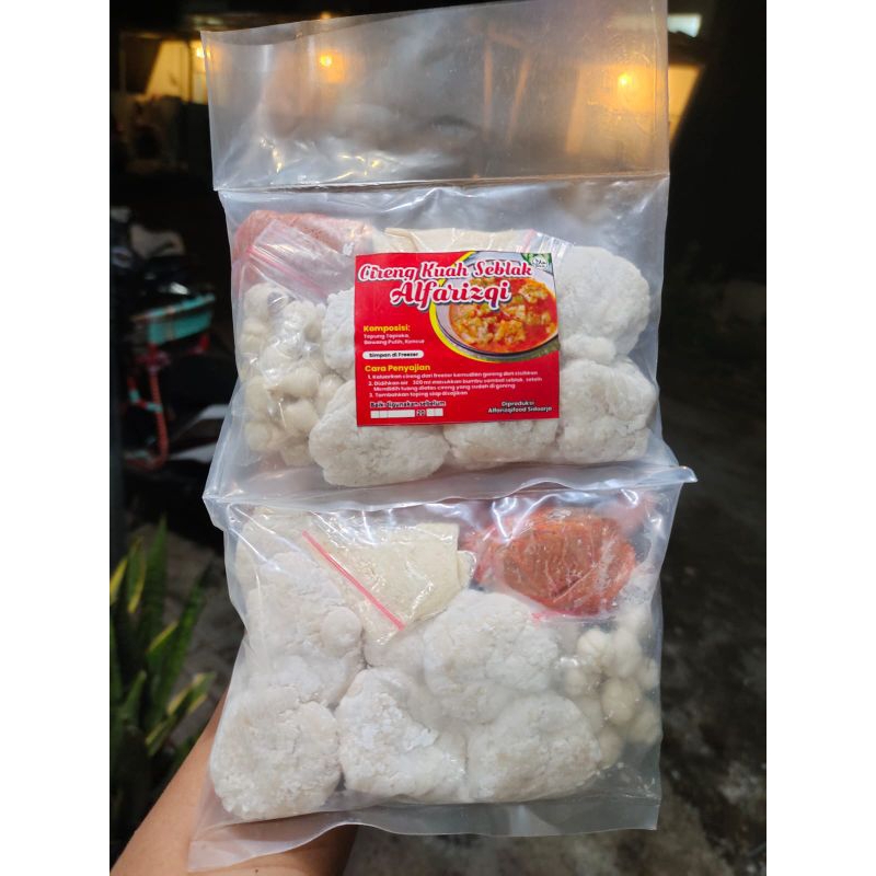 

Cireng Kuah Seblak/cemilan praktis