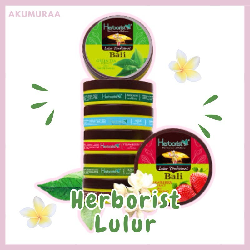 Herborist Lulur Tradisional Bali 100g / Lulur khas bali