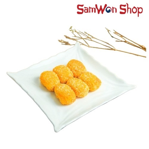 

NUGGET AYAM 200 GR ISI 6 PCS - CHICKEN NUGGET FROZEN SIAP MASA