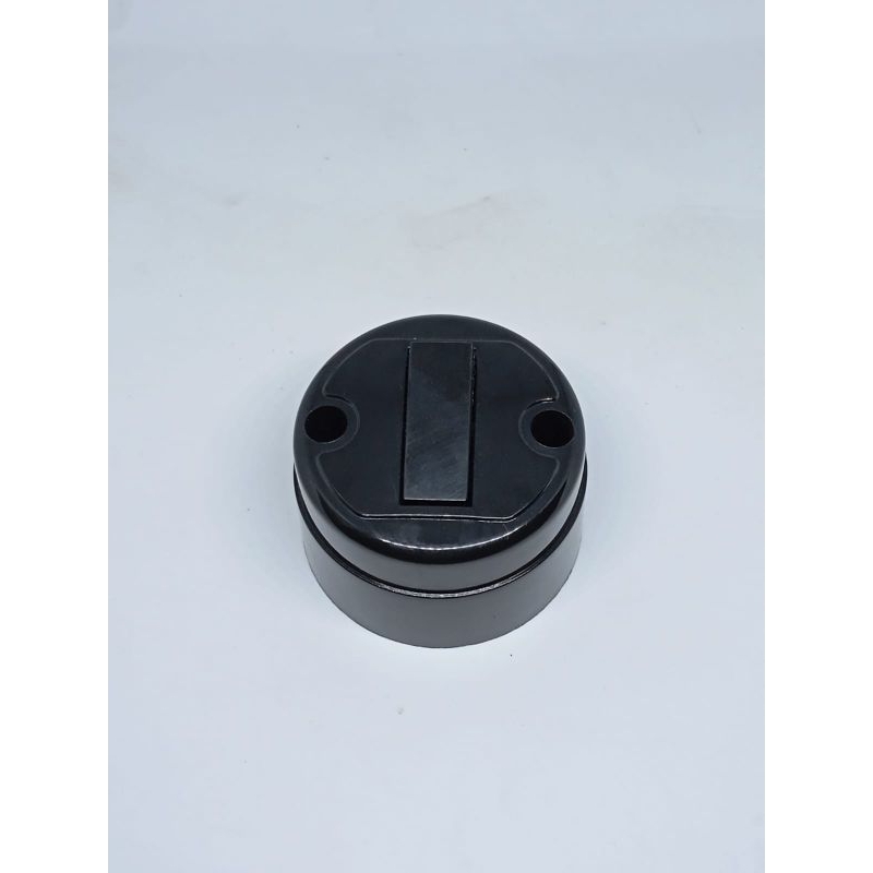 Saklar engkel / Saklar Tunggal Tempel (OB) Hitam Broco