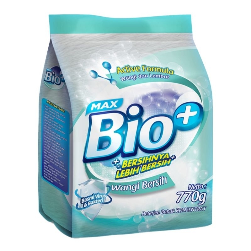 Max Bio Detergent bubuk 770gr