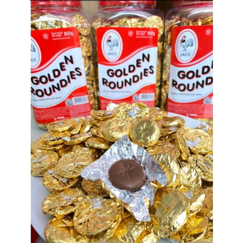 

coklat koin golden roundies