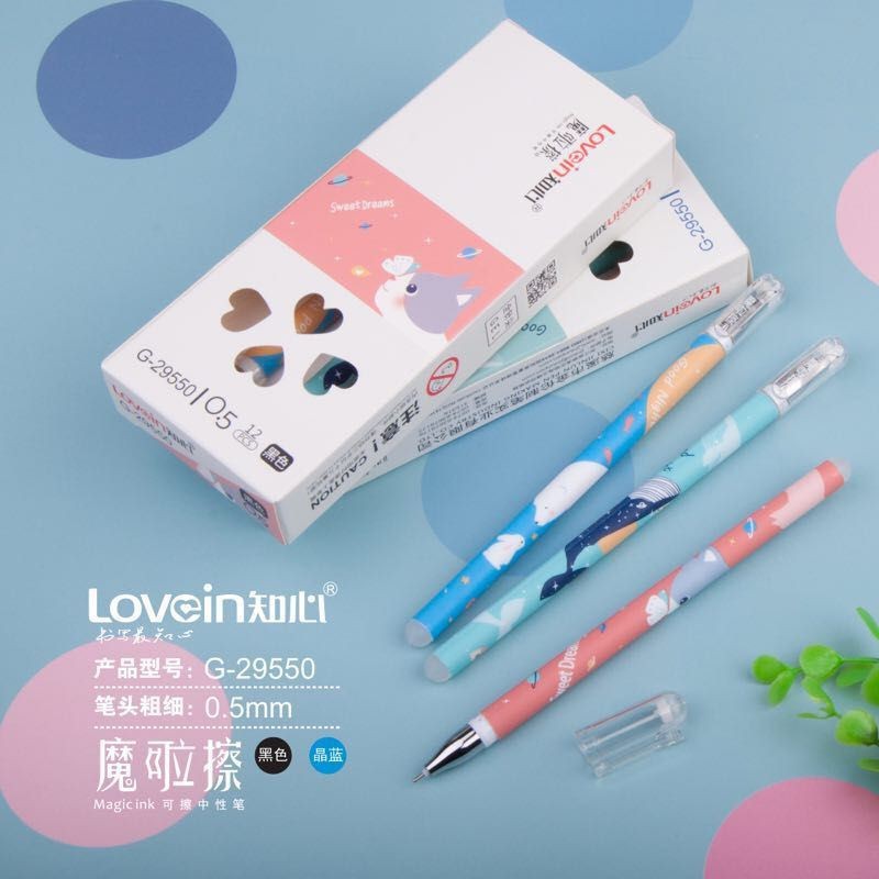 

Bolpen Gel / Pulpen karakter Gel Merk " Love-in zhixin " Original