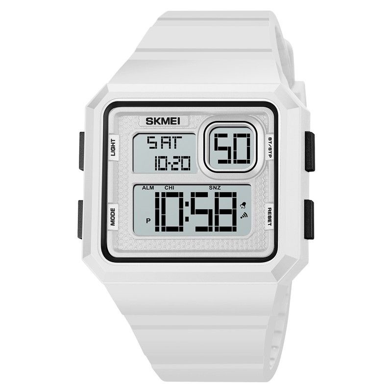JAM TANGAN UNISEX PRIA WANITA DIGITAL SKMEI ORIGINAL SK1877 / SK 1877 RUBBER STRAP