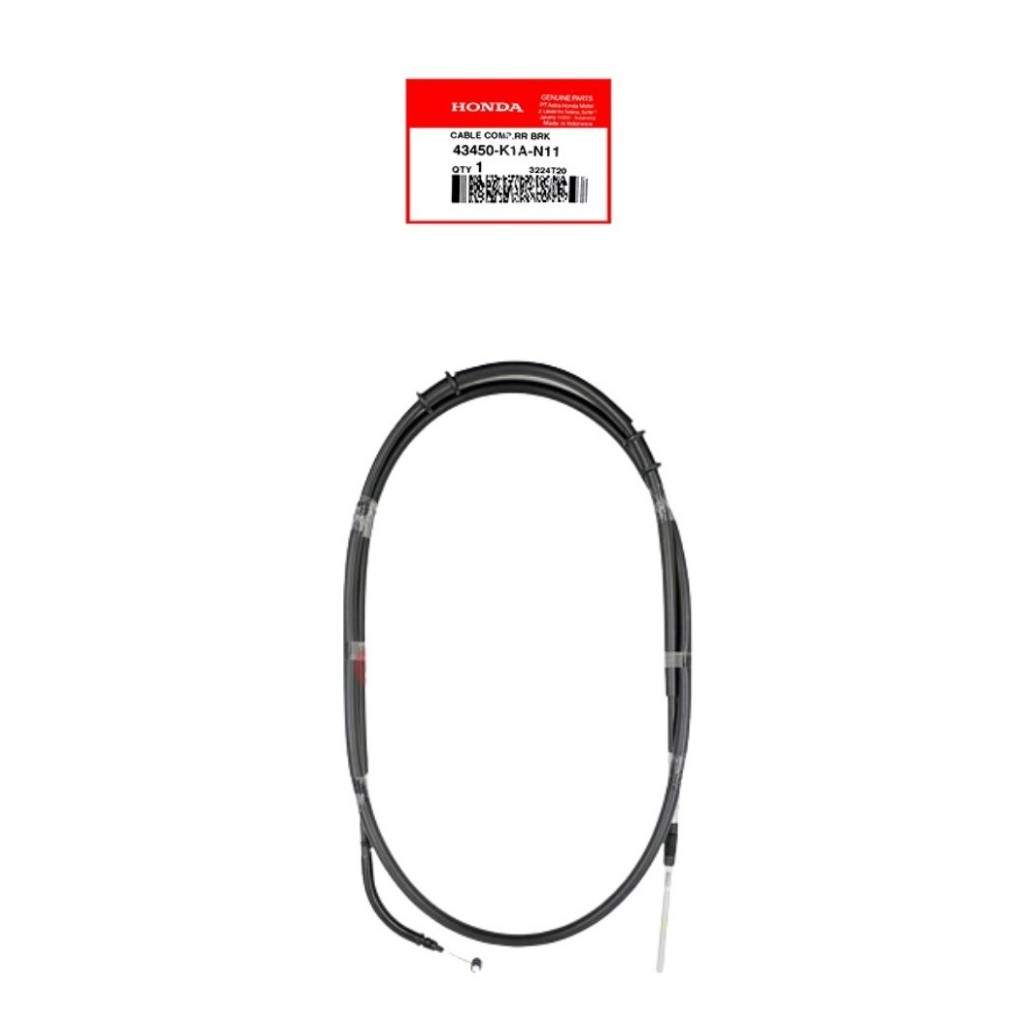 Kabel Rem Belakang – Honda BeAT K1A - 43450K1AN11