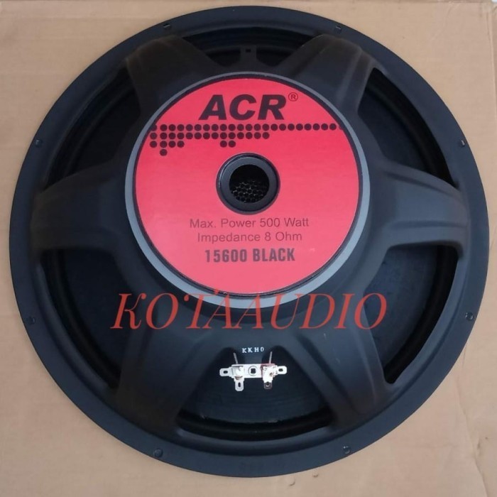 SPEAKER ACR 15600  BLACK 500 WATT 8 OHM 15 INCH  COIL  2.4 IN ORIGINAL