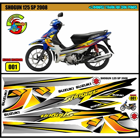 Striping Shogun 125sp