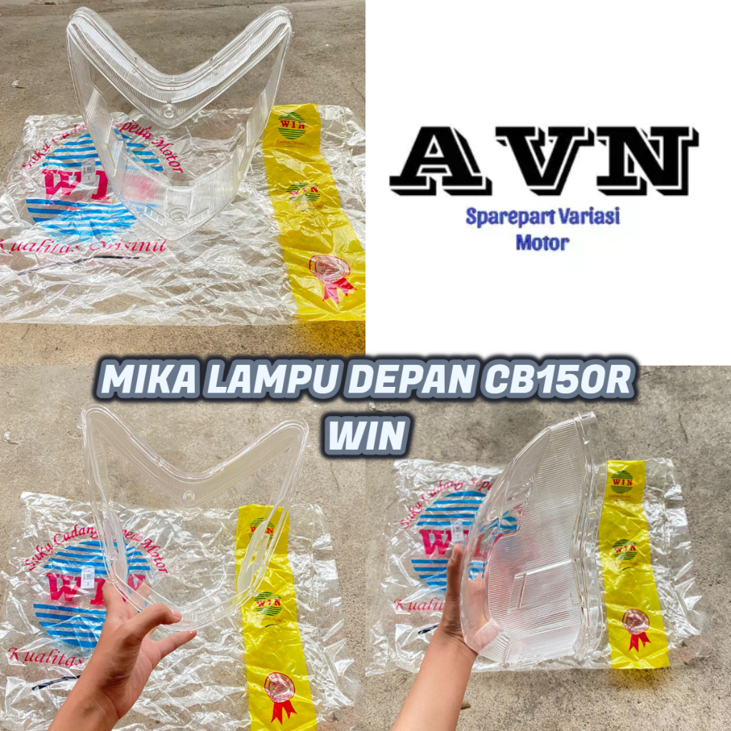 MIKA LAMPU DEPAN CB150R OLD MERK WIN || MIKA REFLEKTOR LAMPU DEPAN CB150R LAMA WIN