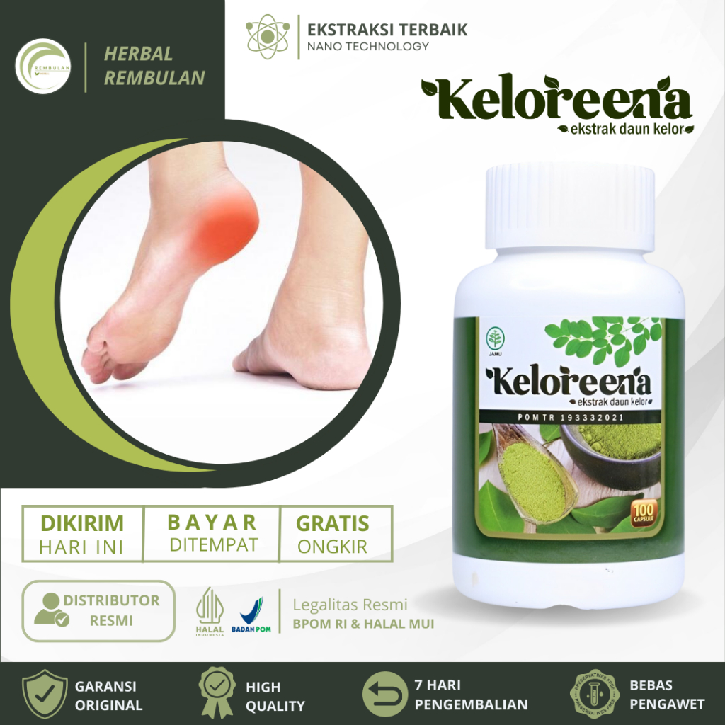 Obat Nyeri Tumit Kaki, Obat Sakit Tumit Kanan / Kiri, Obat Plantar Fasciitis, Obat Radang Tumit, Oba