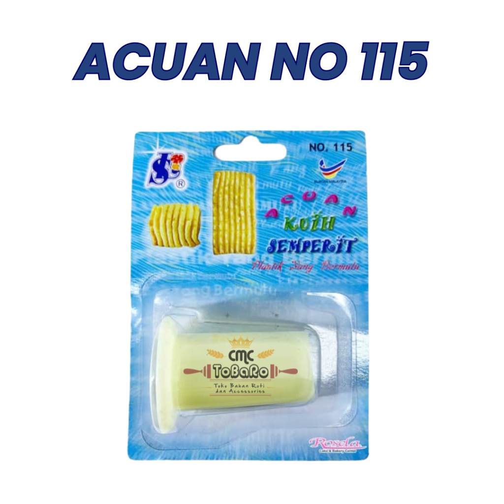 Acuan No 115 || Acuan Kue Semprit || Cetakan Nastar Gulung