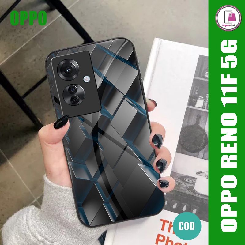 Softcase Kaca Oppo Reno 11F 5G 2024 Motif Mewah [09]