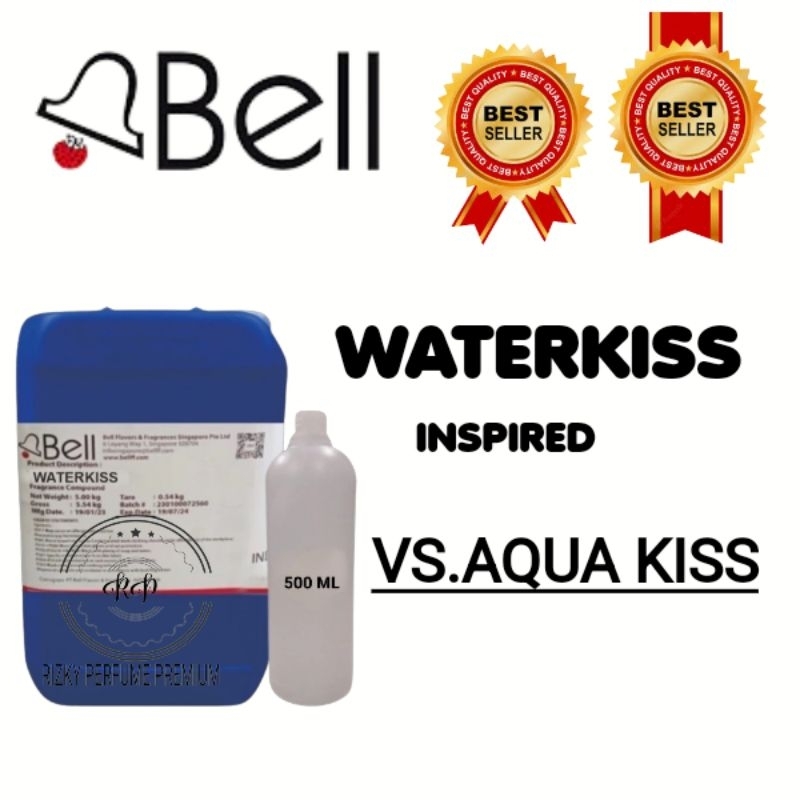 (500 ML)WATER KISS BY BELL INSP VS.AQUA KISS